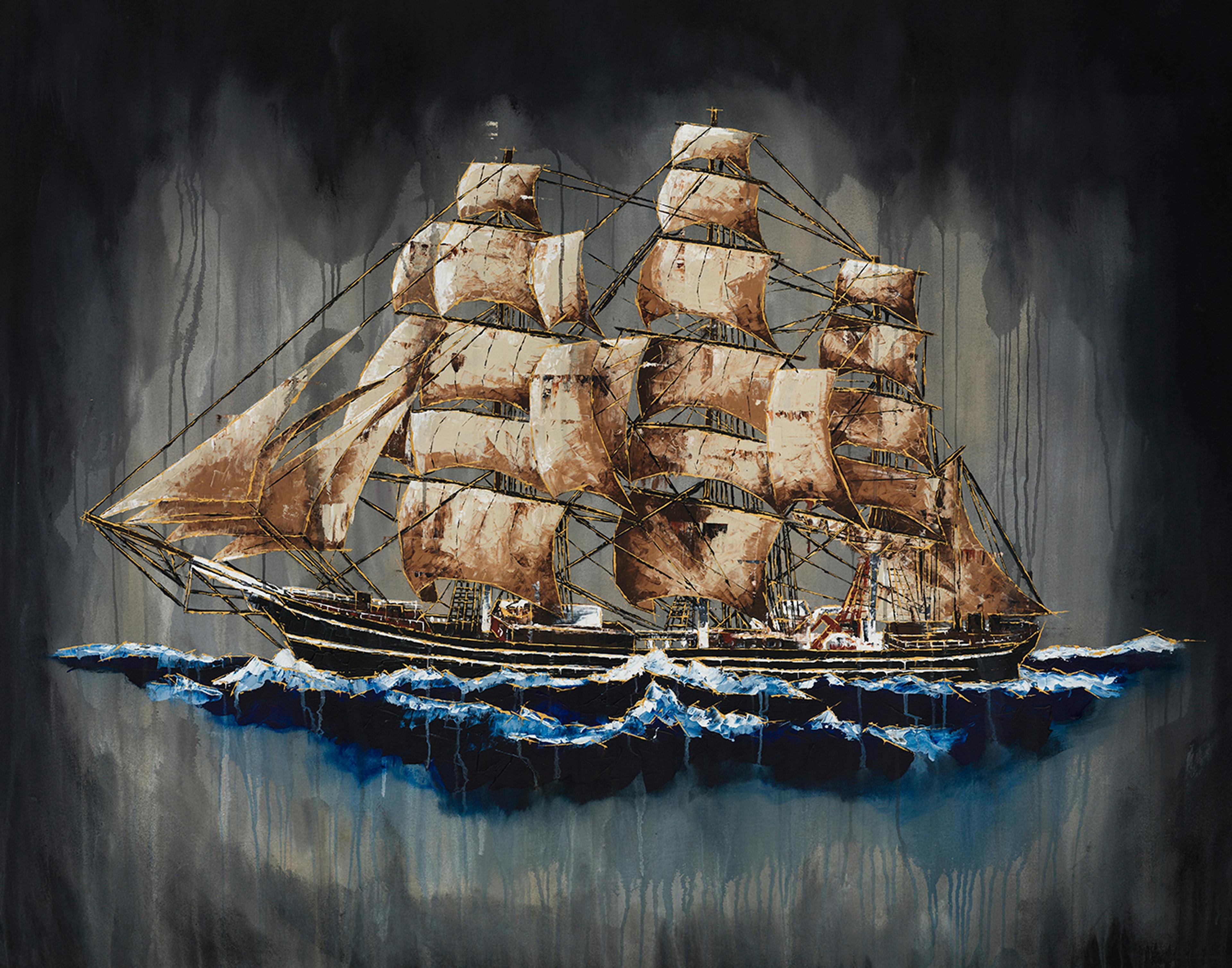 Shop Cutty Sark. Painting by Artist John Charles