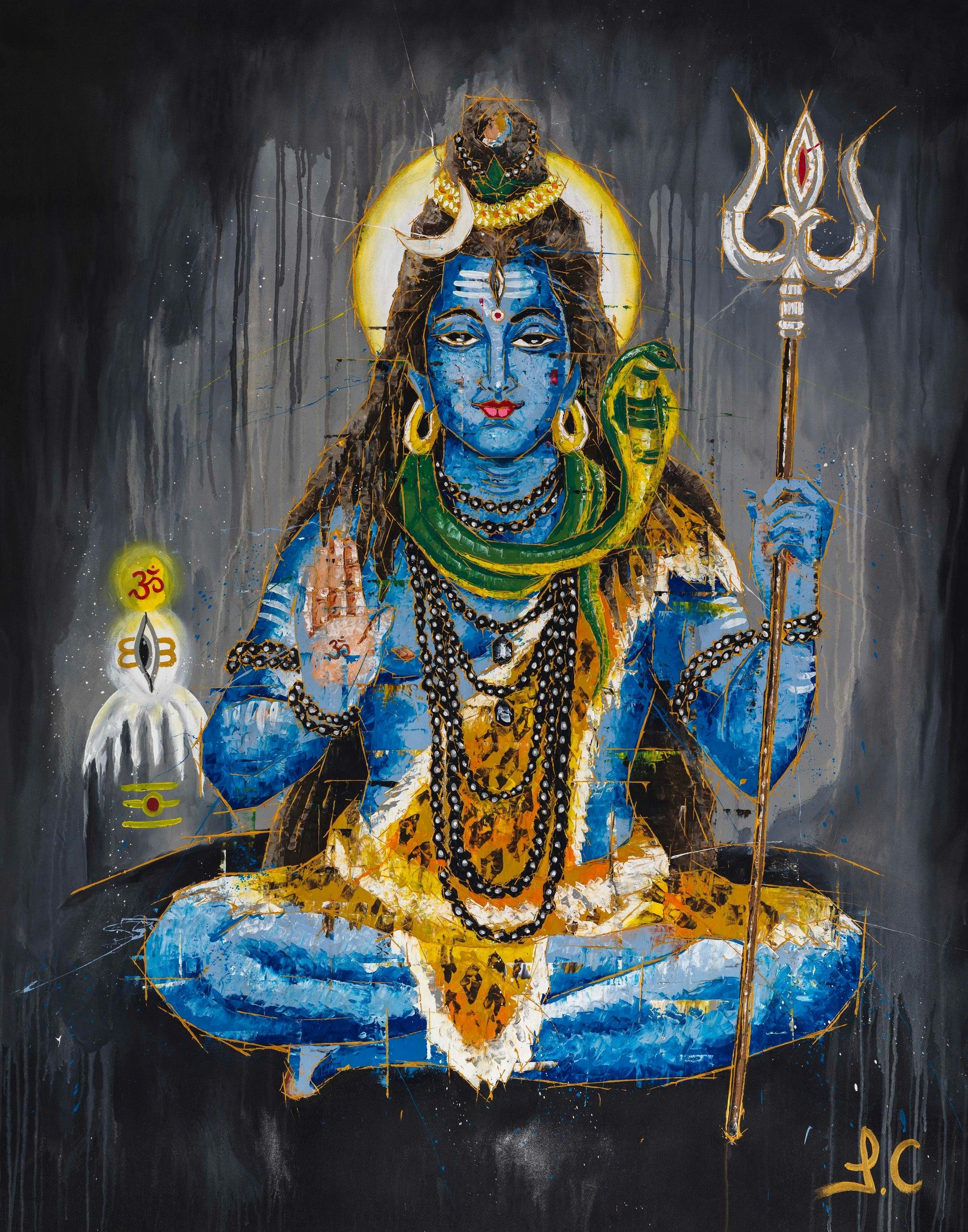 Shop Lord Shiva. Painting by Artist John Charles
